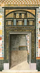 Puimres grav, Thebe, Egypten, 1928.
