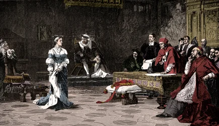 Rättegången mot drottning Katarina, 1529 1905.