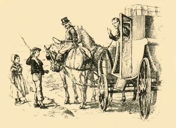 Lärarvagnen mötte dem 1907.
