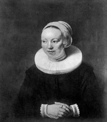 Nicolas Berghems hustru, 1647, 1901