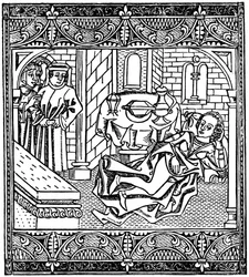 Hustrun till Xanthus sovande, 1485 1964