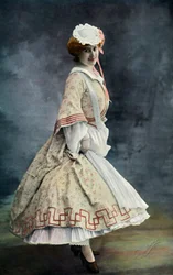 Varietéteater. Fladdermusen. Arlette. - Fröken Jeanne Saulier, 1904.