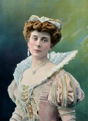 Odéons nationalteater. Fröken Sylvie - Rollen som Charlotte. Den galante kungen, 1904.