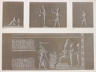 Thebe: Karnak, närbild