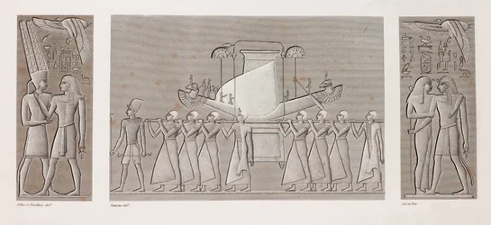 Thebe, Karnak närbild serie