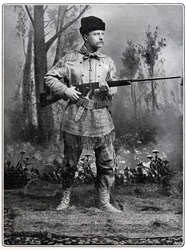 Theodore Roosevelt, amerikansk soldat och politiker, c1898