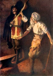 Där är svärdet och här är städet, 1917.