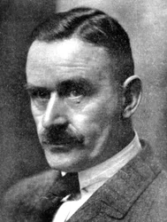 Thomas Mann 1875-1955, tysk romanförfattare och novellförfattare, tidigt 1900-tal