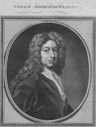 Thomas, markis av Wharton, 1785.