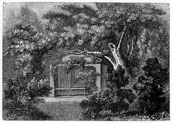 Thomson the Poets Alcove, Richmond, Surrey, 1840