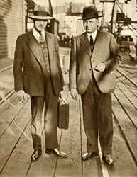 Thornton och MacDonald släpptes efter Metro-Vickers Affair, 1933, 1935.