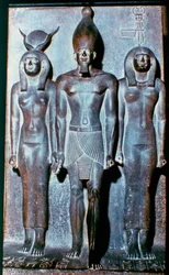 Tre egyptiska figurer, Egypten, 2600 f.Kr