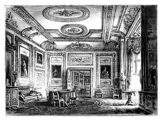 The White Drawing Room, Windsor Castle, c1888
