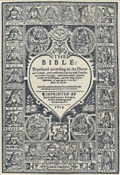 Genèvebibelns titelsida, 1614, 1947