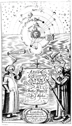 Titelsidan för A Discourse Concerning a New World & Another Planet av John Wilkins, 1683