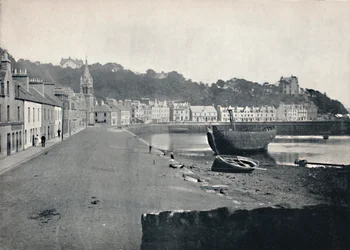 Tobermory - Översikt över staden, 1895