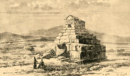 Cyrus grav, 1890.