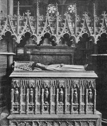 Edvard III:s grav, Westminster Abbey, 1903