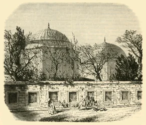 Tomb of Solyman the Magnificent och Roxolana, Konstantinopel, 1890.