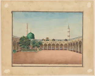 Profetens grav i Medina, 1800-talet.