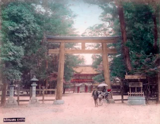 Torii, sh line hand, Shigeru Nishiga, Ito, Japan
