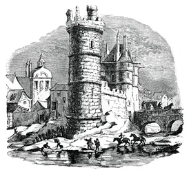 Tour de Nesle, Paris, 1600-talet, 1870