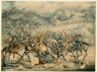 Riddarnas turnering, 1840