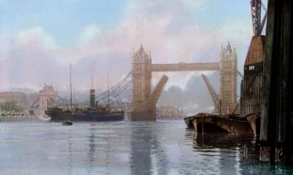 Tower Bridge, London, c1930-talet