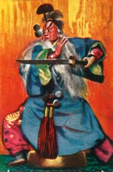 Traditionell kinesisk teater, c1928.