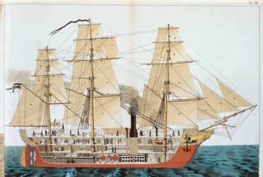 Övergångsskepp, 1886