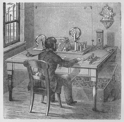 Sänder ett meddelande, 1894