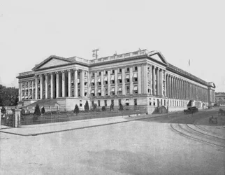 Treasury Building, Washington DC, USA, c1900.