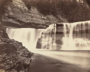 Trenton Falls, New York, ca. 1870.
