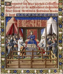 Rättegång genom strid, 1400-talet.