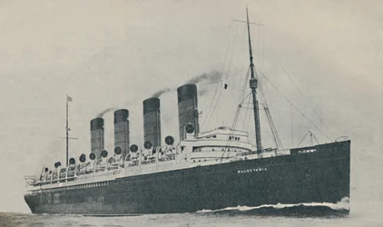 Triumferande i tjugo år. Mauretania, byggd 1907, cirka 1927, 1936