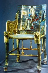 Tutankhamen stol, Egypten