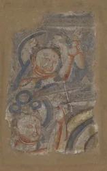 Två Bodhisattvor, ca. 6-7-talet.