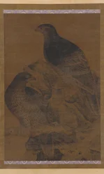 Två örnar, Mingdynastin, 1368-1644.