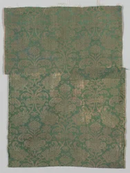 Två längder av textil, 1500-tal.
