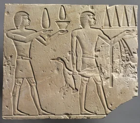 Två offerbärare, c. 667-647 f.Kr.