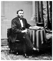 Ulysses S Grant, USA:s 18:e president, c1869 1955