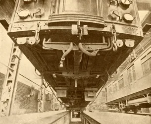 Under the Underground: Beneath a District Railway Electric Car, 1930.