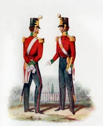 Uniform för 19:e regementet, 1848 1904