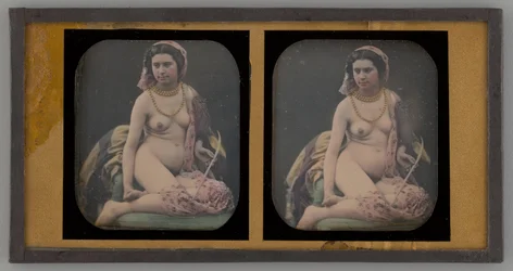 Untitled Portrait of a Naken Woman, 1855.