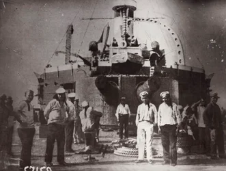 Uppror på slagskeppet Potemkin, Constanta, Rumänien, 1905