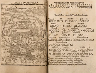 Utopia av Thomas More, 1516