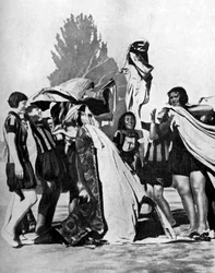Uzbekiska flickor, 1936