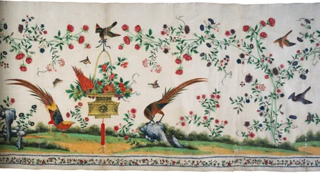 Valance, Kina, 1700-talet, Qingdynastin 1644-1911.