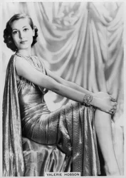 Valerie Hobson, brittisk skådespelerska, c1936-c1939