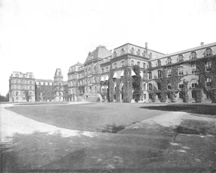 Vassar College, Poughkeepsie, delstaten New York, USA, c1900.